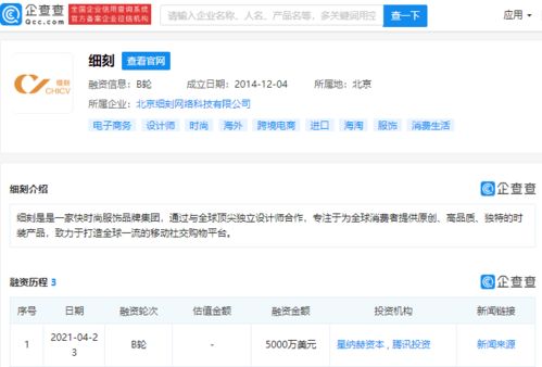 快時(shí)尚服飾品牌細(xì)刻獲5000萬(wàn)美元融資，騰訊入局加速行業(yè)變革